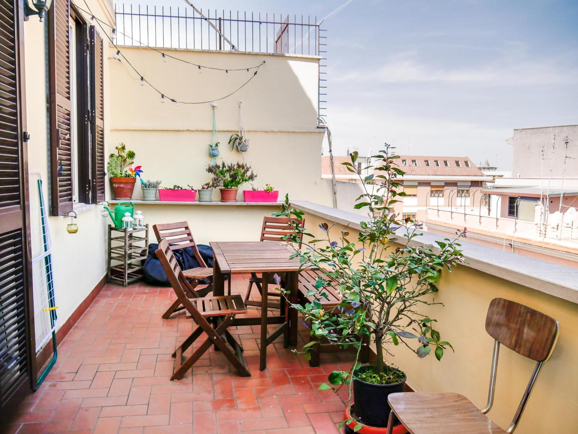 Beautiful Penthouse With Terrace Near The Centre Apartment Rome Luaran gambar